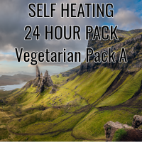 Self Heating Vegetarian Pack A Ready to Eat 24 Hour Pack Standard